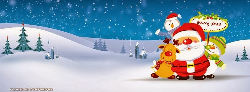 Ảnh bìa Facebook Giáng Sinh, NOEL đẹp nhất